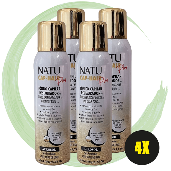 Natucap Hair Plus Pack de 4